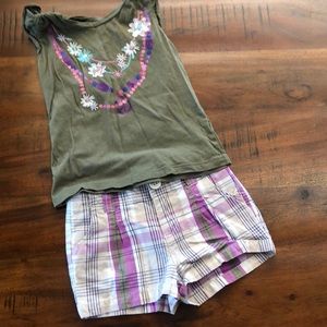 Baby gap 18-24 shorts and tee * girls